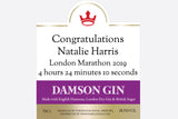 Personalised Damson Gin | Branded label Park Lane Champagne