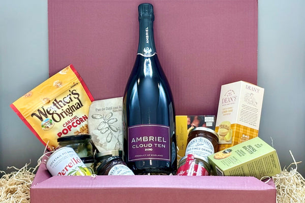 The Best of British English Sparkling Wine Hamper | Personalised Hampers by Park Lane Champagne