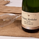 Personalised Champagne Gift