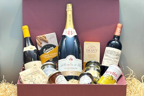 The Churchill Champagne Magnum Hamper | Personalised corporate hamper gifts by Park Lane Champagne