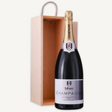 Personalised Magnum Champagne Gift with Wooden Box
