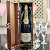 Personalised Champagne Gift with Luxury Box