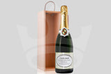 Personalised Champagne (750ml) with wooden gift box | Branded Champagne | Personalised champagne corporate gift with box