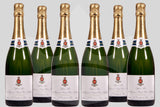 Personalised Champagne 6 bottles 750ml | Corporate own brand champagne half case