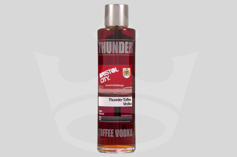 personalised toffee vodka | Thunder Toffee Vodka