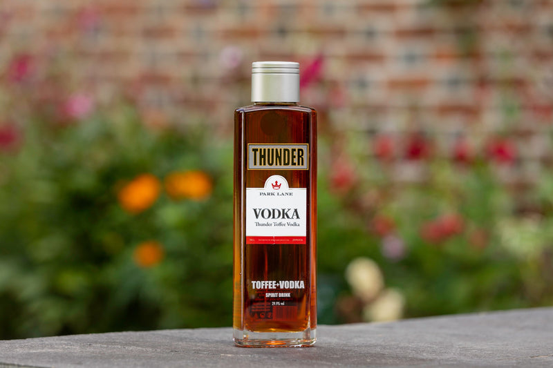 personalised toffee vodka | Thunder Toffee Vodka