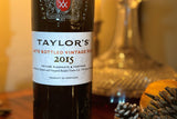 Taylor's Late Bottled Vintage 2015 Port personalised by Park Lane Champagne