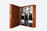 3 bottles of champagne in luxury gift box